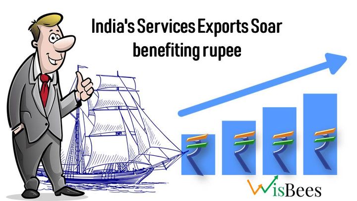 "India's Services Exports Surplus Boosts Confidence in Rupee"